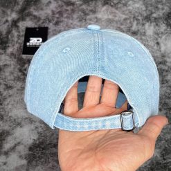 Nón Kết Jeans Trơn Màu Xanh, Chất Liệu Cao Cấp (4)