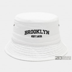 Mũ Bucket Vành Tròn Brooklyn Cho Nam Nữ BK81 (2)