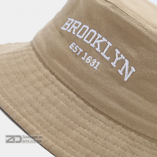 Mũ Bucket Vành Tròn Brooklyn Cho Nam Nữ BK81 (5)