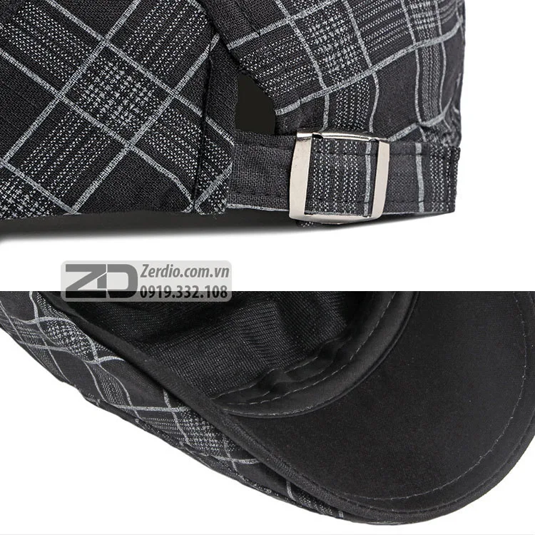 Mũ Nồi Beret Nam Xuân Hè Vải Cotton Thoáng Mát MN067 - Ảnh 9