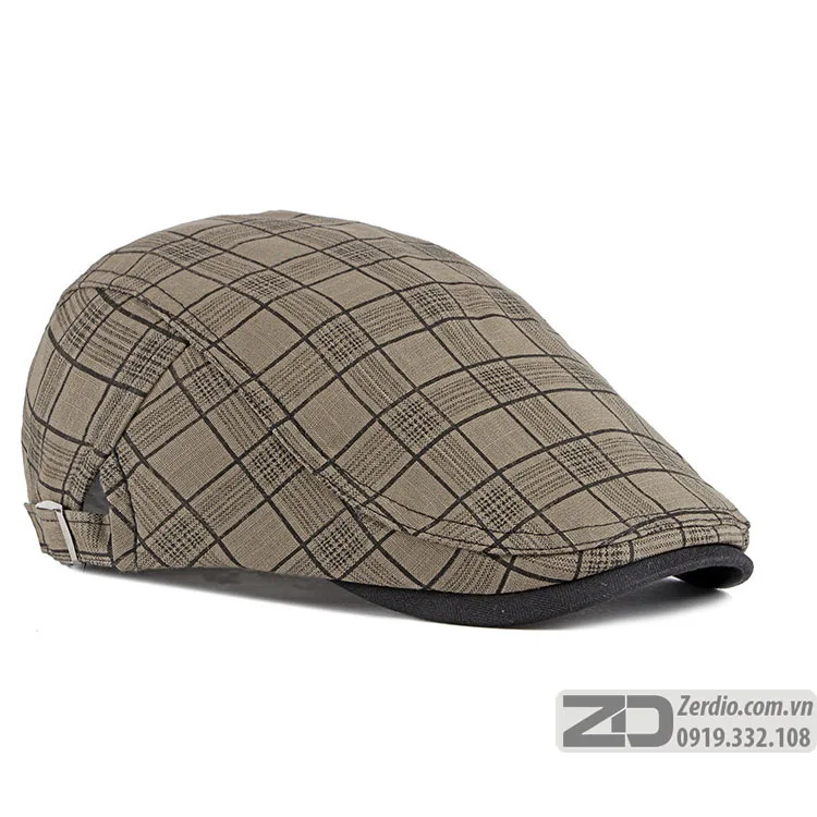 Mũ Nồi Beret Nam Xuân Hè Vải Cotton Thoáng Mát MN067 - Ảnh 12