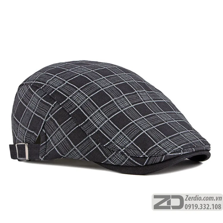 Mũ Nồi Beret Nam Xuân Hè Vải Cotton Thoáng Mát MN067 - Ảnh 5