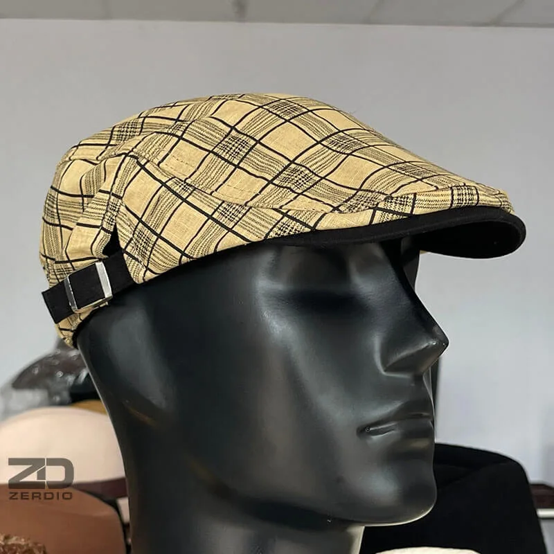 Mũ Nồi Beret Nam Xuân Hè Vải Cotton Thoáng Mát MN067 (6)