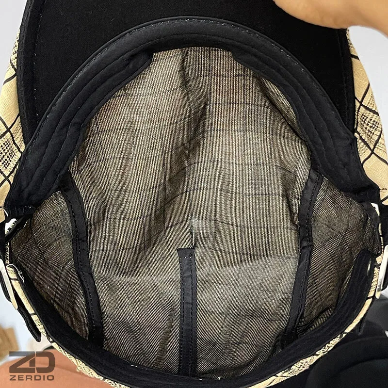 Mũ Nồi Beret Nam Xuân Hè Vải Cotton Thoáng Mát MN067 (8)