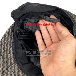 Mũ Beret Nam Trung Niên Hàng Hiệu Gedison MN073 Phong Cách Cổ Điển - Ảnh 3