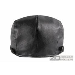 Mũ Beret Nam Da PU MN016 Cao Cấp, Phong Cách Cổ Điển - Ảnh 11