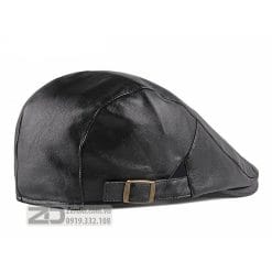 Mũ Beret Nam Da PU MN016 Cao Cấp, Phong Cách Cổ Điển - Ảnh 8