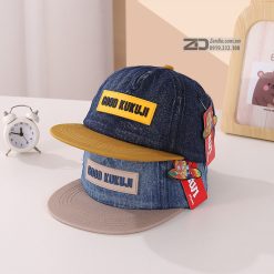 Mũ Snapback Trẻ Em Denim Phong Cách HipHop MLTTE040 (16)