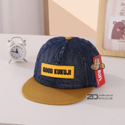 Mũ Snapback Trẻ Em Denim Phong Cách HipHop MLTTE040 (3)