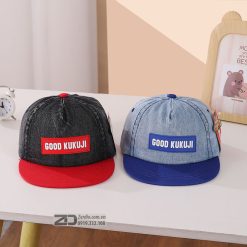Mũ Snapback Trẻ Em Denim Phong Cách HipHop MLTTE040 (8)