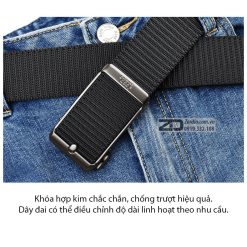 Thắt Lưng Nam Vải Bố Hàng Hiệu Jeep Phong Cách Trẻ Trung TL06 - Ảnh 13
