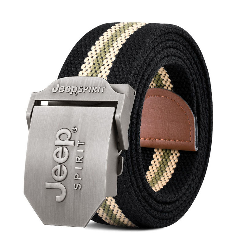 Thắt Lưng Nam Vải Dù Khóa Tự Động Jeep Phong Cách Trẻ Trung TL09 (1)