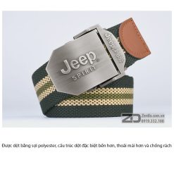 Thắt Lưng Nam Vải Dù Khóa Tự Động Jeep Phong Cách Trẻ Trung TL09 - Ảnh 13