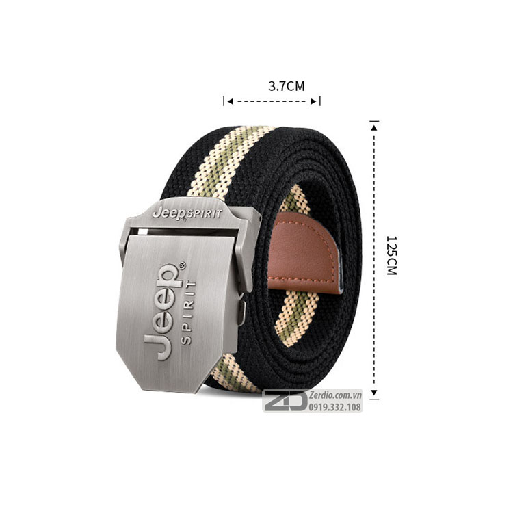 Thắt Lưng Nam Vải Dù Khóa Tự Động Jeep Phong Cách Trẻ Trung TL09 (6)