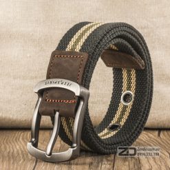 Thắt Lưng Vải Canvas Nam Hàng Hiệu Jeep Bên Đẹp, Khóa Kim TL04 (3)