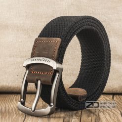 Thắt Lưng Vải Canvas Nam Hàng Hiệu Jeep Bên Đẹp, Khóa Kim TL04 (4)