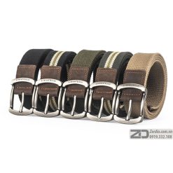 Thắt Lưng Vải Canvas Nam Hàng Hiệu Jeep Bên Đẹp, Khóa Kim TL04 - Ảnh 21