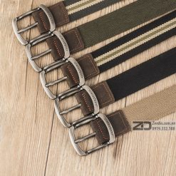 Thắt Lưng Vải Canvas Nam Hàng Hiệu Jeep Bên Đẹp, Khóa Kim TL04 - Ảnh 13